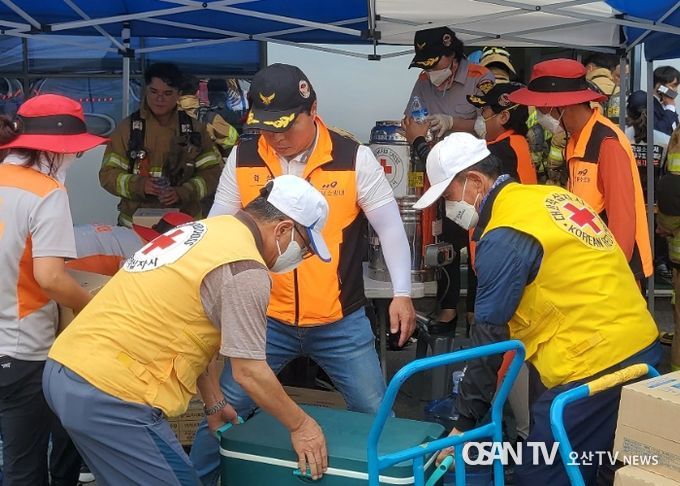 정명근 화성시장, “자원봉사자들의 헌신은 위기상황에서 ‘가뭄에 단비’와 같아”