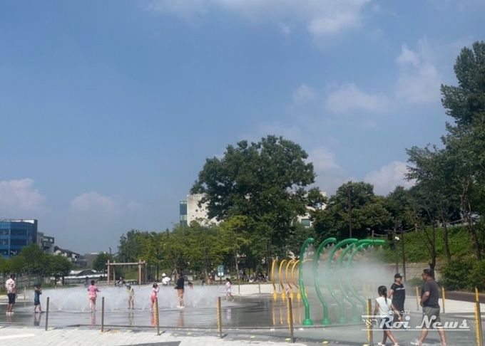빛과 음악의 향연, 남양 음악분수와 함께