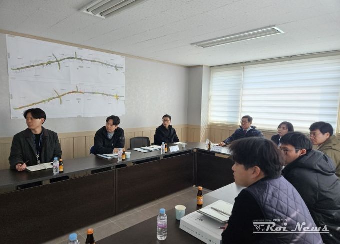 경기도의회 박명수·황세주 의원, 공도-양성간 지방도 도로확포장공사 정담회 실시