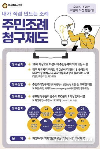 화성특례시의회 홍보 배너