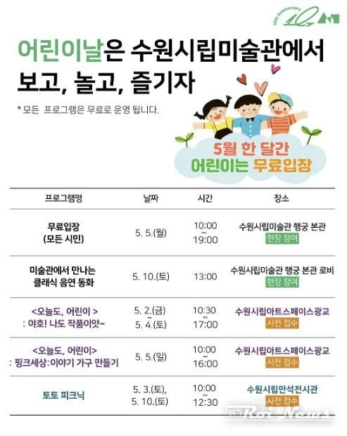 어린이날 안내 이미지