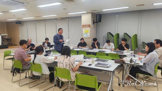 화성특례시가 지난 7일 20240 장기발전계획 시민참여단 워크숍을 진행하고 있다