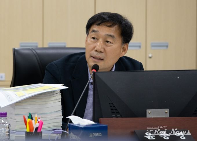 경기도의회 농정해양위원회 부위원장 윤종영 의원(국민의힘, 연천)