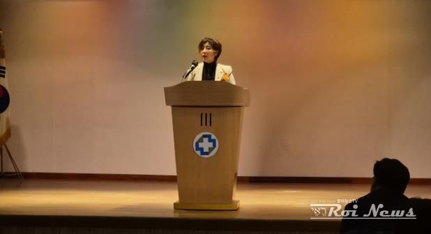 경기도의회 정경자 의원, 경기도의료원 의정부병원 '돌봄의료센터 2.0' 비전 선포식서 '사과와 약속'