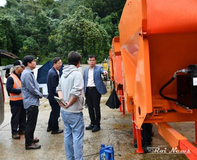 수원시 영통구, 동절기 대비 제설 전진기지 선제 점검 나서