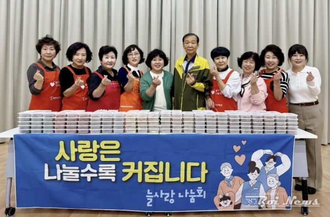 수원시 영통 늘사랑나눔회, '정기후원 반찬나눔' 진행...지역사회에 따뜻한 한 끼 전달