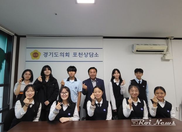 경기도의회 김성남 의원, 갈월중 학생들과 ‘농업의 미래’ 이야기 나눠