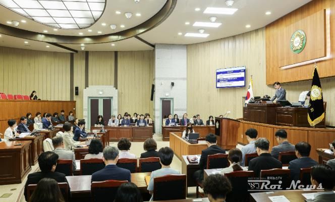 의왕시의회, 제315회 임시회 22일 개회