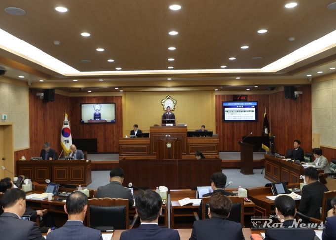 가평군의회, 제333회 임시회 개회