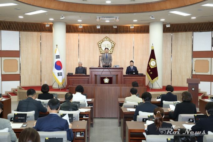 고양특례시의회, 제298회 임시회 개회