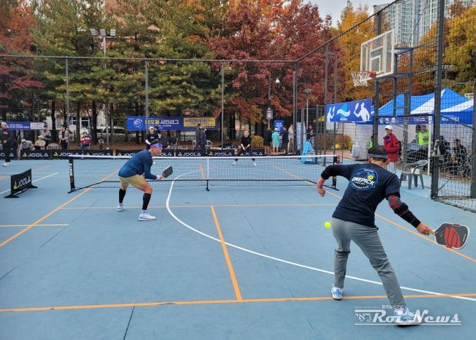 8일 열린 화성특례시 네오볼 시민리그 대회 모습