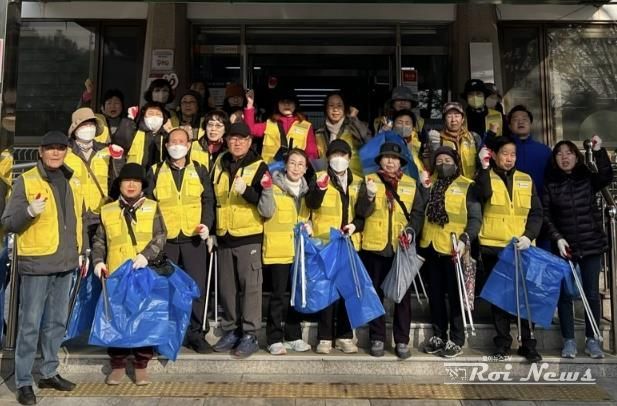 수원시 팔달구 행궁동, 주민과 함께 동계 대비 환경정비 실시