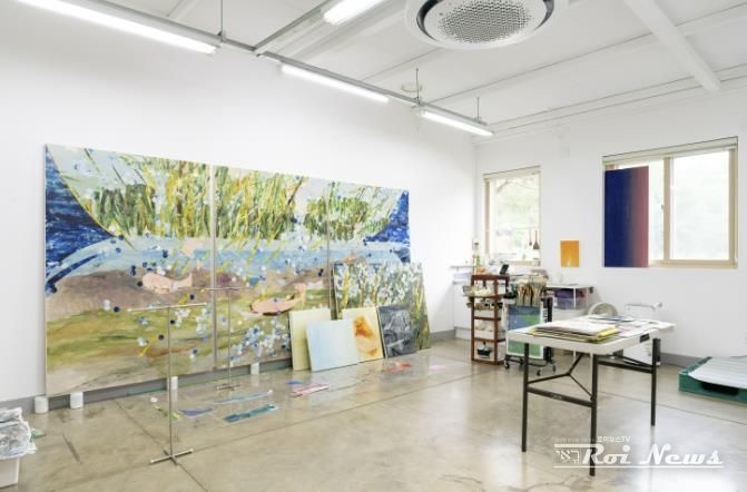 푸른지대창작샘터 실내(7호실_김선영 작가