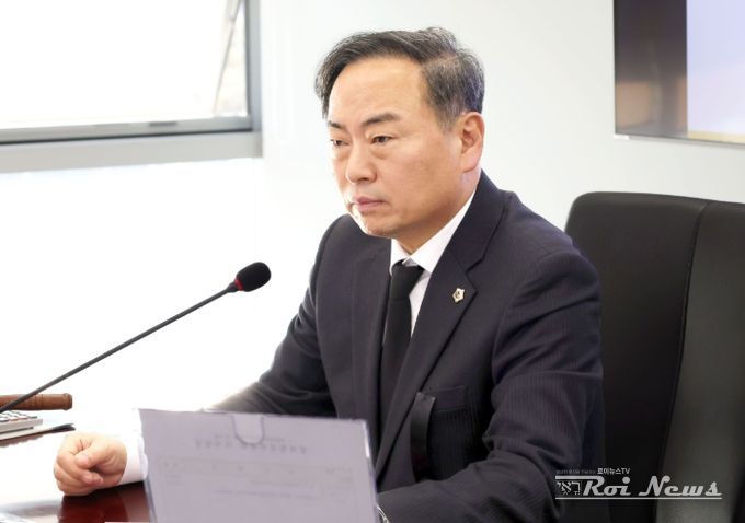 경제환경위원회 조우현 위원장 행정사무감사