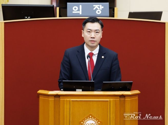 장성철 의원(국민의힘, 약대동·중1·2·3·4동)